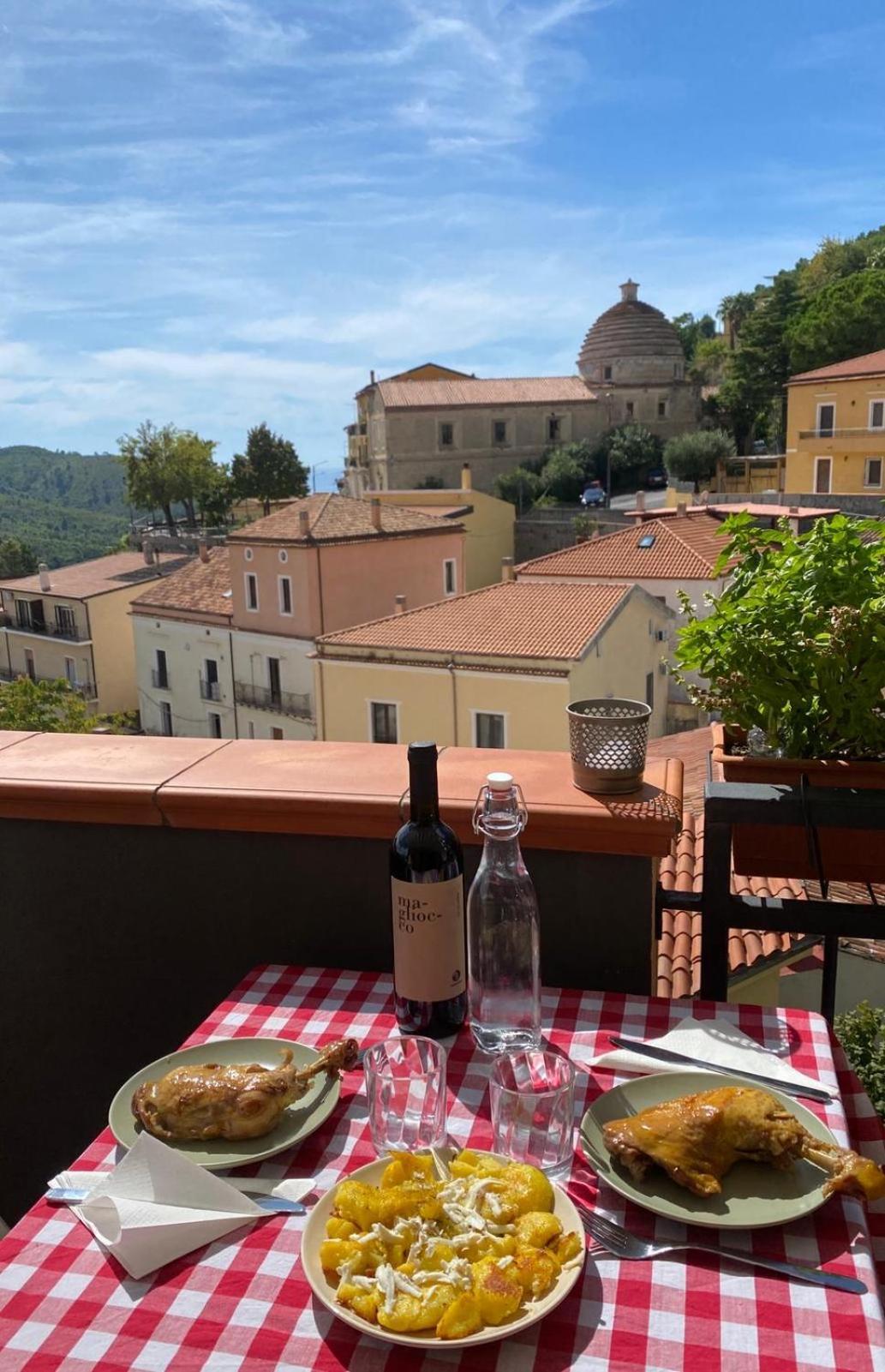 La Terrazza Nel Borgo Hotel Tortora Exterior photo